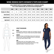 Wink - Renew Knit - Women's Two-Pocket Flex-n-Reach Crew Neck Top