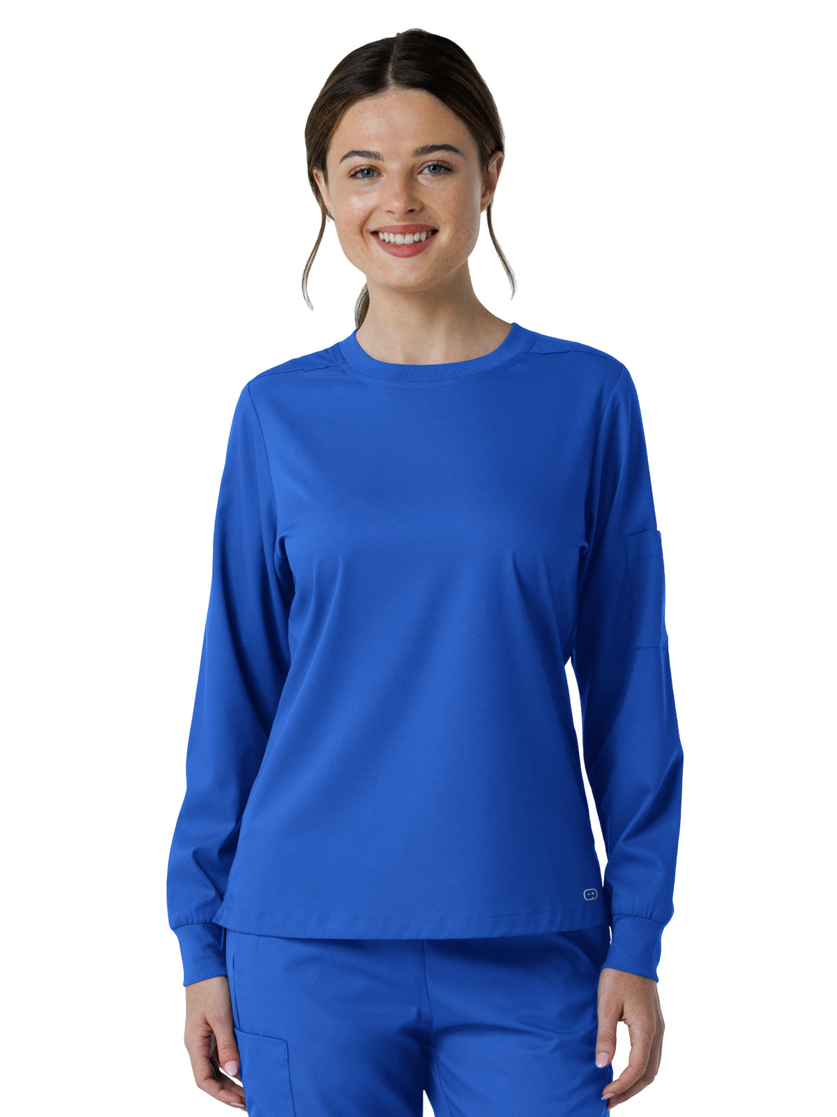 Wink - Boundless - Women's One-Pocket Classic Long Sleeve Scrub Tee