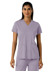 Wink - Renew Knit - Women's Two-Pocket V-Neck Scrub Top