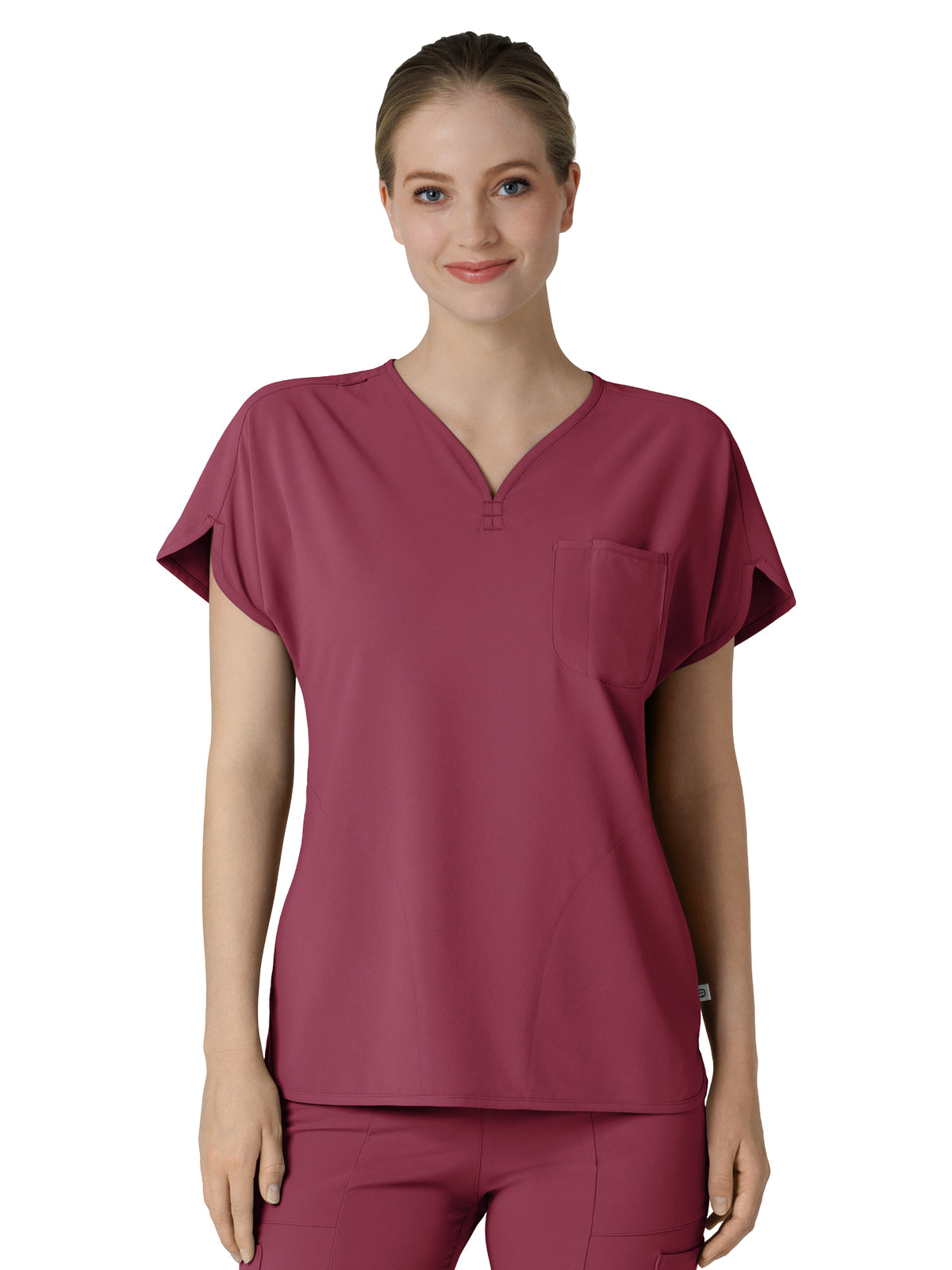 Wink - Renew - Women's Three-Pocket Y-Neck Dolman Top