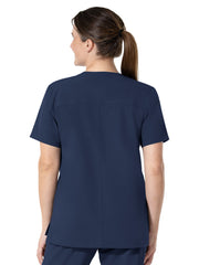 Wink - Nurtur - Unisex One-Pocket V-Neck Scrub Top