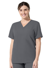 Wink - Nurtur - Unisex One-Pocket V-Neck Scrub Top