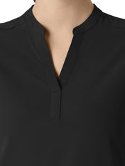 Wink - Renew - Women's Four-Pocket Mandarin Collar Top