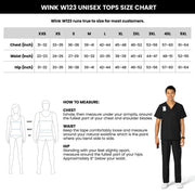 Wink - W123 - Unisex 4-Pocket V-Neck Top