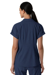 Wink - Renew - Women's Two-Pocket Flex-n-Reach Collared Top