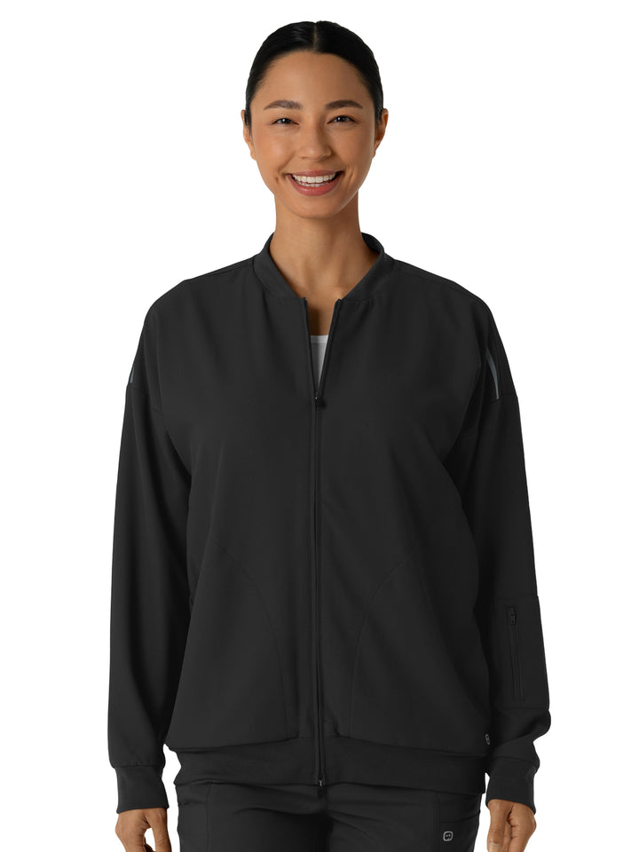 Wink Layers - Women's 8-Pocket Bomber Jacket