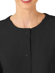 Wink - W123 - Women's Two-Pocket Crew Neck Jacket