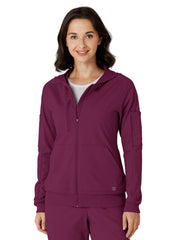 Wink - Renew - Knit Womens Four-Pocket Zip Hoodie