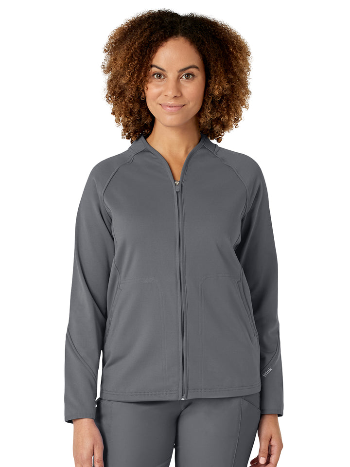 Wink Layers - Women's Fleece Full Zip Jacket