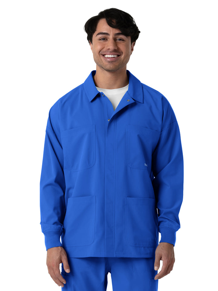 Wink - Nurtur - Men’s Four-Pocket Scrub Shirt Jacket