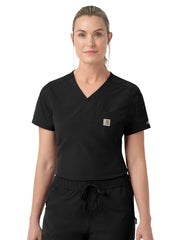 Carhartt Scrubs - Rugged Flex FLD & RSCU - Women's Five-Pocket Tuck-in Scrub Top