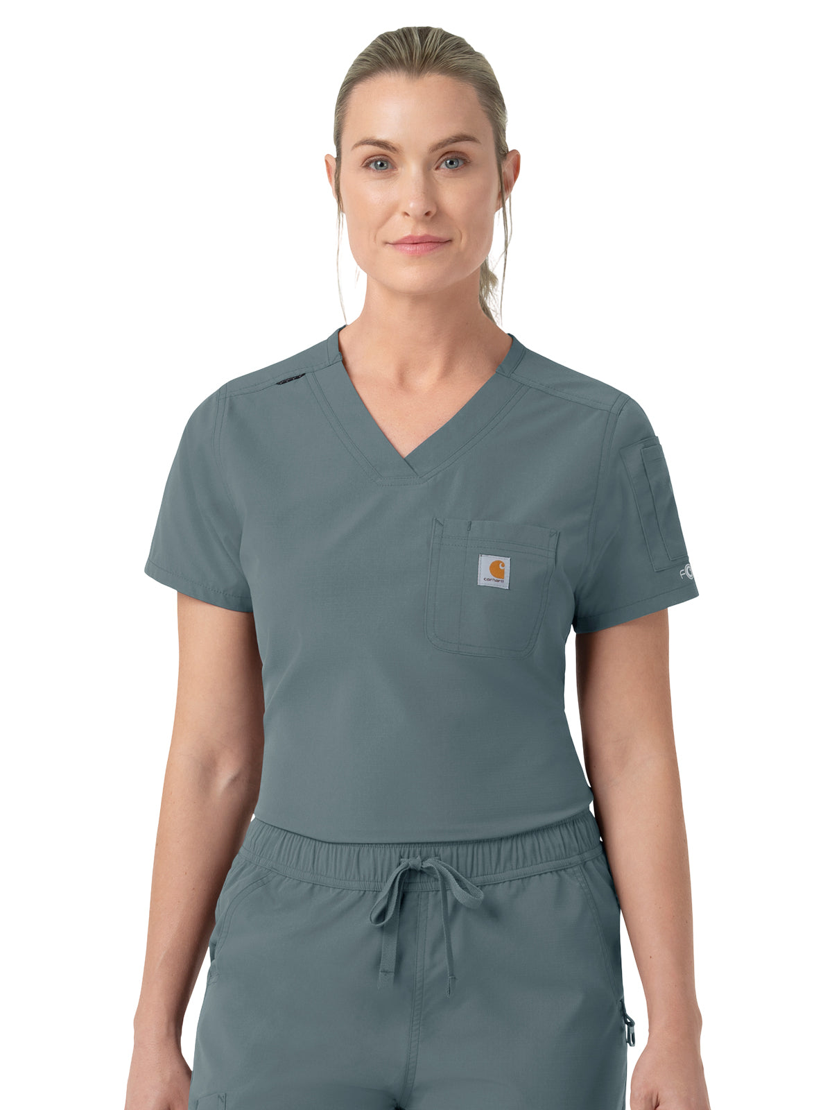 Carhartt Scrubs - Rugged Flex FLD & RSCU - Women's Five-Pocket Tuck-in Scrub Top