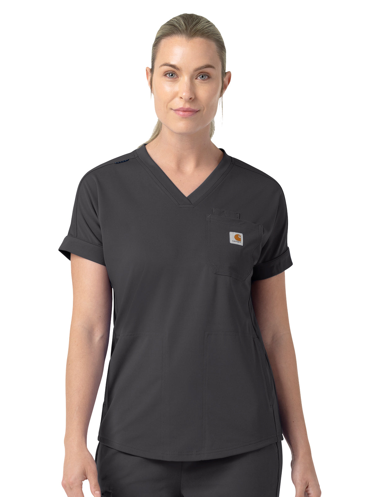 Carhartt Scrubs - Cross-Flex Knits - Women's Five-Pocket V-Neck Scrub Top
