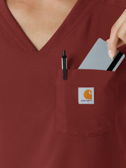 Carhartt Scrubs - Force Cross-Flex - Women's One-Pocket Tuck-In Top