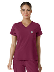 Carhartt Scrubs - Force Cross-Flex - Women's One-Pocket Tuck-In Top
