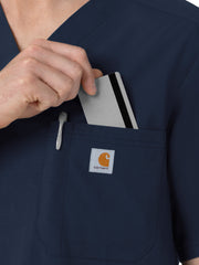Carhartt Scrubs - Rugged Flex FLD & RSCU- Men's Four-Pocket Ripstop V-Neck Scrub Top