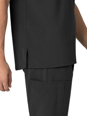 Carhartt Scrubs - Force Cross-Flex - Men's Three-Pocket Henley Top