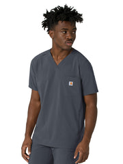 Carhartt Scrubs - Force Cross-Flex - Men's Three-Pocket V-Neck Top