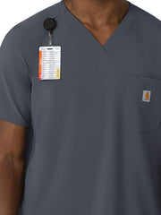 Carhartt Scrubs - Force Cross-Flex - Men's Three-Pocket V-Neck Top