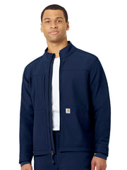 Carhartt Scrubs - Rugged Flex Peak - Men's Three-Pocket Bonded Fleece Jacket