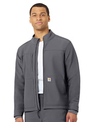 Carhartt Scrubs - Rugged Flex Peak - Men's Three-Pocket Bonded Fleece Jacket