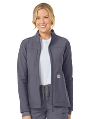 Carhartt Scrubs - Rugged Flex Peak - Women's Three-Pocket Bonded Fleece Jacket