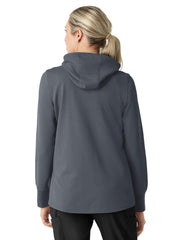 Carhartt Scrubs - Layers - Women's Three-Pocket Full Zip Waffle Hoodie