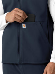 Carhartt Scrubs - Rugged Flex Peak - Men's Four-Pocket Bonded Fleece Vest