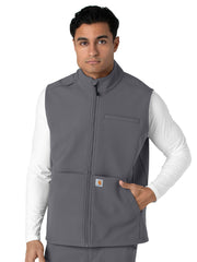 Carhartt Scrubs - Rugged Flex Peak - Men's Four-Pocket Bonded Fleece Vest