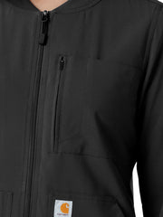 Carhartt Scrubs - Force Cross-Flex - Women's Six-Pocket Lightweight Scrub Jacket