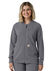 Carhartt Scrubs - Force Cross-Flex - Women's Six-Pocket Lightweight Scrub Jacket