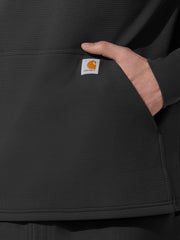 Carhartt Scrubs - Layers - Men's One-Pocket Quarter Zip Waffle Hoodie