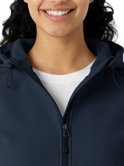 Carhartt Scrubs - Performance Layers - Women's Four-Pocket Bonded Fleece Hoodie