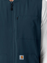 Carhartt Scrubs - Force Cross-Flex - Men's Six-Pocket Lightweight Scrub Vest