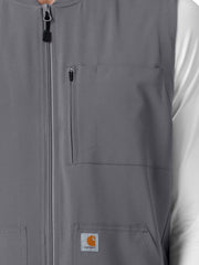 Carhartt Scrubs - Force Cross-Flex - Men's Six-Pocket Lightweight Scrub Vest