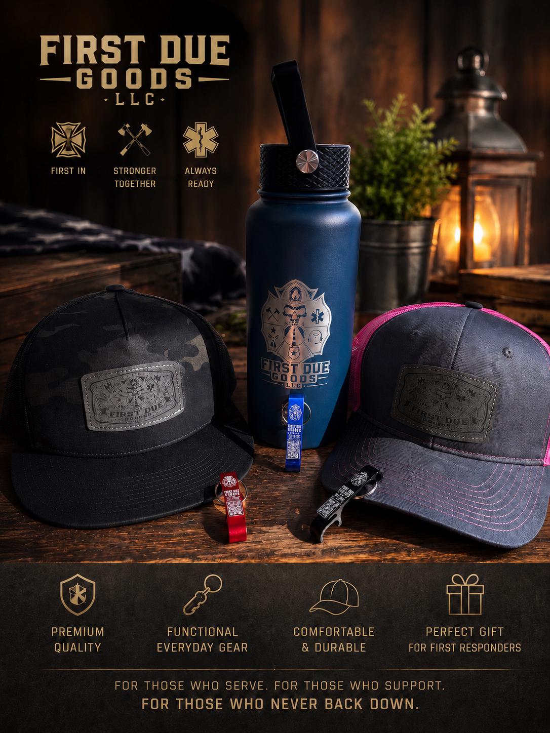 Custom Laser-Engraved Leather Patch Trucker Hat