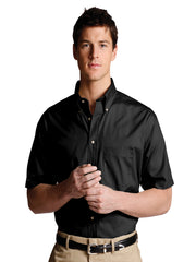 Edwards - Shirts & Blouses - Men's One-Pocket Poplin Short Sleeve Shirt