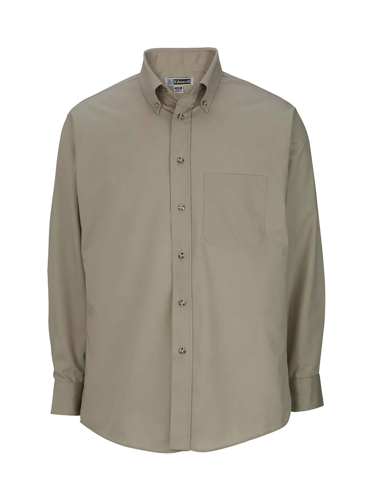 Edwards - Men's 1-Pocket Long Sleeve Poplin Shirt
