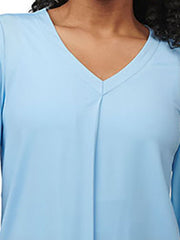 Edwards Garment - Women's Pocketless Soft Pleated Blouse
