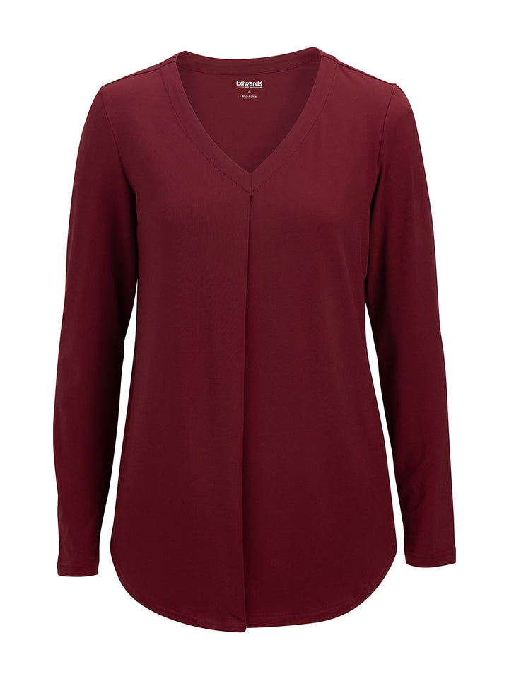 Edwards Garment - Women's Pocketless Soft Pleated Blouse