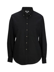 Edwards - Women's One-Pocket Poplin-Long Sleeve