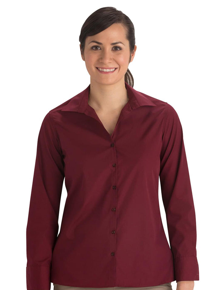 Edwards Shirts & Blouses - Women's Long Sleeve Lightweight Poplin Shirt