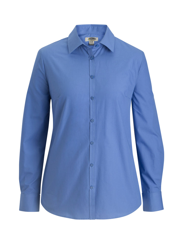 Edwards Shirts & Blouses - Women's 1-Pocket Essential Broadcloth Shirt