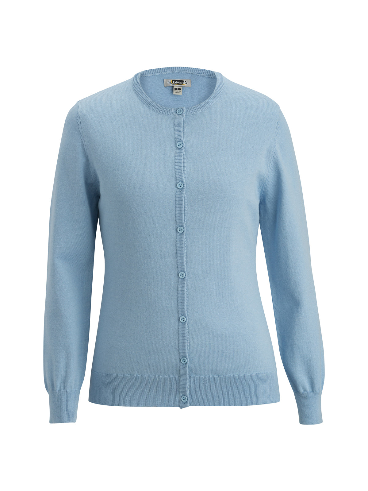 Edwards Layering - Women's Pocketless Twinset Cotton Cardigan & Shell