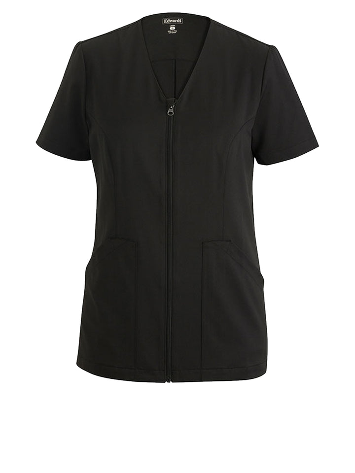 Edwards Industries - Women's Stretch Full-Zip Tunic Shirt