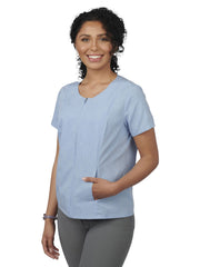 Edwards Industries - Women's Scoop Neck Full-Zip Tunic