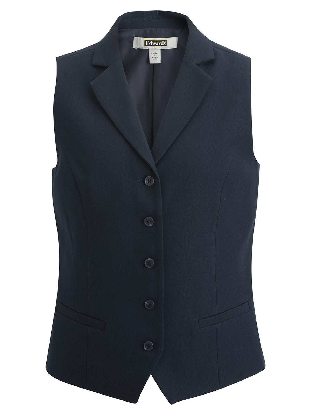 Edwards - Suiting & Neckwear - Women's Two-Pocket Dress Lapel Vest
