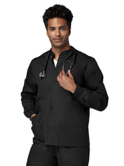 Fundamentals - Unisex 4-Pocket Snap Front Jacket