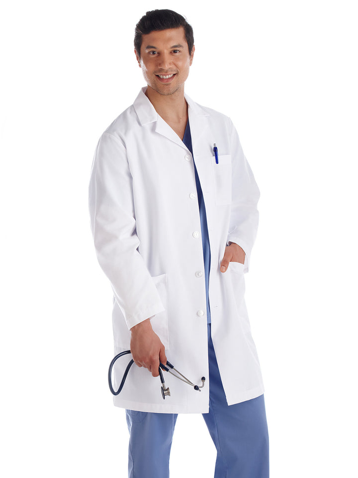 Meta Labwear - Men's Three-Pocket 38" Full-Length Lab Coat