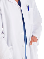 Meta Labwear - Men's Three-Pocket 38" Full-Length Lab Coat